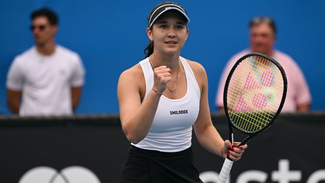 Eva Lys fulfils a dream at the Australian Open